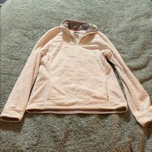 North face Quarter zip sweater. Size M